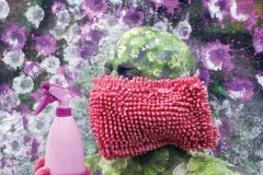 Dirk Baumanns: Deep clean 1. Square print, 21 x 21 cm, 2020dirkbaumanns.de