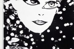 Kerstin Lichtblau: Was wird. Siebdruck, 70 x 50 cm, 2020www.kerstin-lichtblau.de