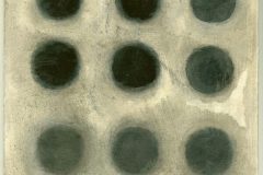 Till Neu: Corona. Acryl/Karton, 21 x 21cm, März 2020www.tillneu.de