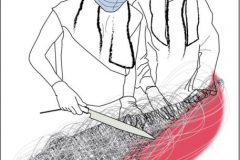 Angelika Prinz: VirologinnenComputergrafik, DIN A4, 2020www.artists24.net/frosch.html